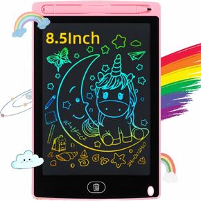8.5 Inch Colorful Doodle Board Drawing Tablet for Kids, Kids Travel Games Activity Learning Toys Birthday in Kuwait