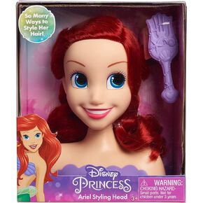 Styling Disney Princess Ariel Mini Head in Saudi Arabia