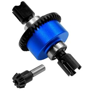 Rcarmumb 43T Differential Active with 10T Input Gear Upgrades Part for Arrma 1/7 Fireteam Mojave 1/8 Karton Notorious Outcast Talion,Metal Diff Set Hops Up,Replace #ARA310957,Red