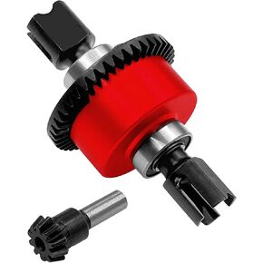 Rcarmumb 43T Differential Active with 10T Input Gear Upgrades Part for Arrma 1/7 Fireteam Mojave 1/8 Karton Notorious Outcast Talion,Metal Diff Set Hops Up,Replace #ARA310957,Red in Kuwait