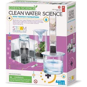 4M Toysmith، مجموعة مولد طاحونة الهواء Green Science، مجموعة العلوم DIY مع أضواء LED، للأولاد والبنات من سن 8 سنوات فما فوق (قد تختلف التعبئة)
