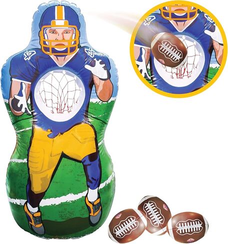 Inflatable Jumbo Football and Basketball Set in Kuwait