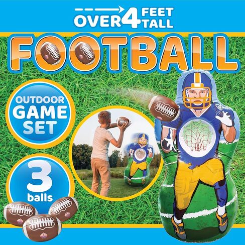 Inflatable Jumbo Football and Basketball Set in Kuwait