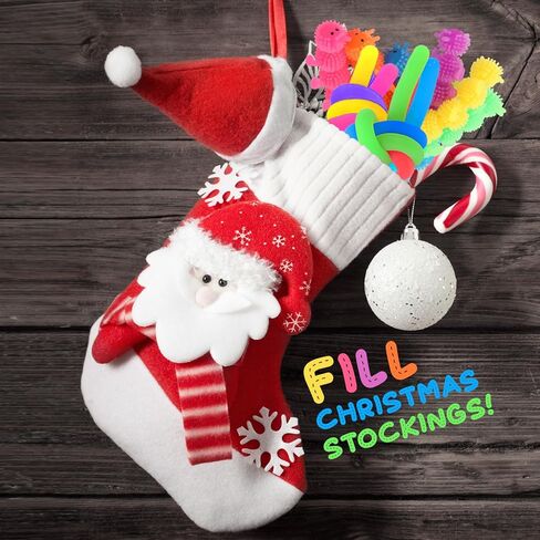 نودلز فيدجيت الحسية من 16 قطعة، العاب حسية مزخرفة للاطفال المصابين بالتوحد، العاب فيدجيت هادئة لتخفيف التوتر، لعبة مهدئة قابلة للتمدد، هدايا الحفلات للاطفال من سن 3-5 4-8 سنوات in Kuwait