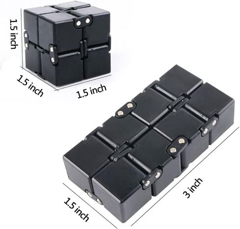 سي اف ماور مكعب انفينيتي كيوب، لعبة فيدجيت للاطفال والكبار، العاب تخفيف التوتر، مكعب فيدجيت لتخفيف القلق وقتل الوقت، هدايا لعبة ADHD للاولاد المراهقين in Kuwait