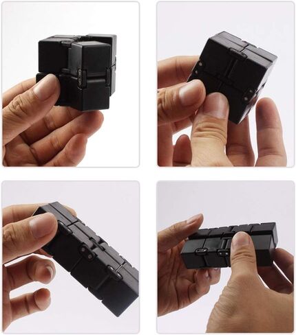 سي اف ماور مكعب انفينيتي كيوب، لعبة فيدجيت للاطفال والكبار، العاب تخفيف التوتر، مكعب فيدجيت لتخفيف القلق وقتل الوقت، هدايا لعبة ADHD للاولاد المراهقين in Kuwait