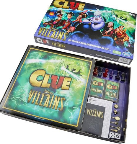 Hasbro Gaming Clue: Disney Villains Edition Board Game for Kids Ages 8+, 2-6 Players (Amazon Exclusive) in Saudi Arabia