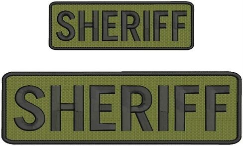 Agent Executive Protection Vest Patch for Plate Carrier - Embroidery Patches 4x10 inch & 2x5 inch with Hook - Vest Patch for Tactical Jacket Clothing Uniform Cap Backpack in Kuwait