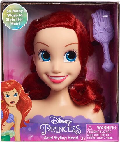 Styling Disney Princess Ariel Mini Head in Saudi Arabia