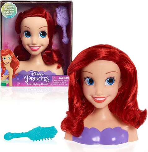 Styling Disney Princess Ariel Mini Head in Saudi Arabia