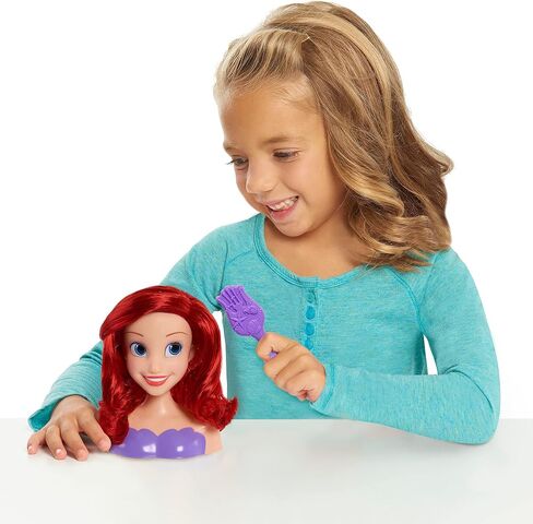 Styling Disney Princess Ariel Mini Head in Saudi Arabia