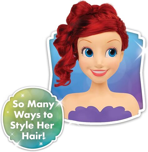 Styling Disney Princess Ariel Mini Head in Saudi Arabia