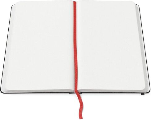 Arteza Small Sketch Book 3-Pack, 5.1x8.3 inch Sketch Pads, 100 Pages per Drawing Book, 118lb 175gsm, Hardcover Drawing Pad, Bookmark Ribbon, Expandable Inner Pocket, and Elastic Strap, for Dry Media in Saudi Arabia