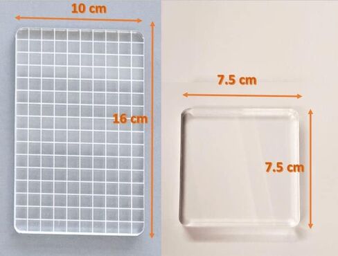 Clear Stamps Forever Stamp Silicone - مجموعات الطوابع مع مجموعة قوالب أريلية لتزيين سجل القصاصات DIY ZENTA (ورقتان_vitange 1) in Saudi Arabia