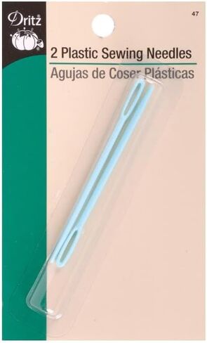 Dritz 47 Plastic Hand Needles (2-Count) , Green in Saudi Arabia