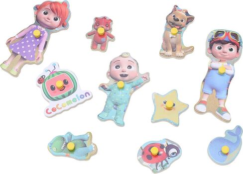 HL230-TL Toyland® لعبة ألغاز تعليمية للأطفال على شكل لوح خشبي من Cocomelon - ألعاب للأطفال الصغار - لعمر 18 شهرًا فما فوق in Saudi Arabia