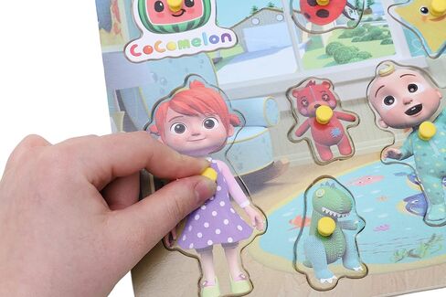 HL230-TL Toyland® لعبة ألغاز تعليمية للأطفال على شكل لوح خشبي من Cocomelon - ألعاب للأطفال الصغار - لعمر 18 شهرًا فما فوق in Saudi Arabia