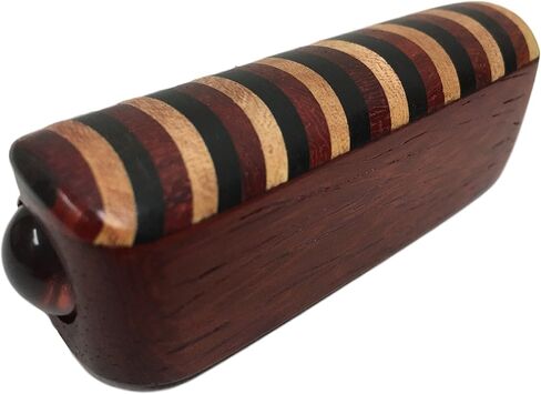 N and J Kaleidoscope Teleidoscope في خشب Padauk صلب ، Tadpole صغير 3 بوصة ، جلوس مسطح ، طبقة علوية مغلفة in Kuwait