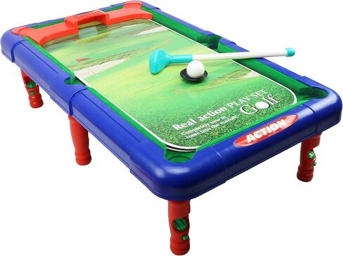6 in 1 Sports Table Games for Kids - Mini Tabletop Pool, Hockey, Ice Hockey, Basketball, Golf, and Bowling - Great for Teaching Kids - Sports Games with Accessories in Kuwait