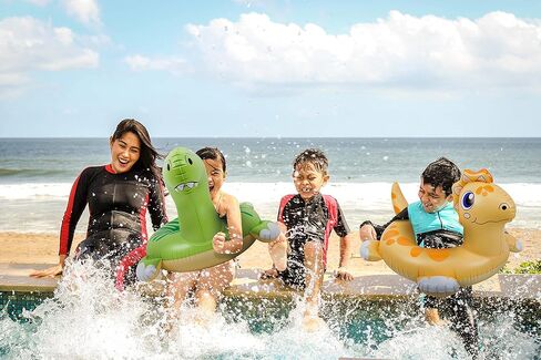 zq ديناصور بركة يطفو الأطفال 2 حزمة أنبوب حمام السباحة يطفو لحمام السباحة، نفخ حمام سباحة الأطفال يطفو طوافات السباحة حلقات السباحة الأنابيب الداخلية لحفلة حمام السباحة، تي ريكس وتريسيراتوب العوامات in Kuwait