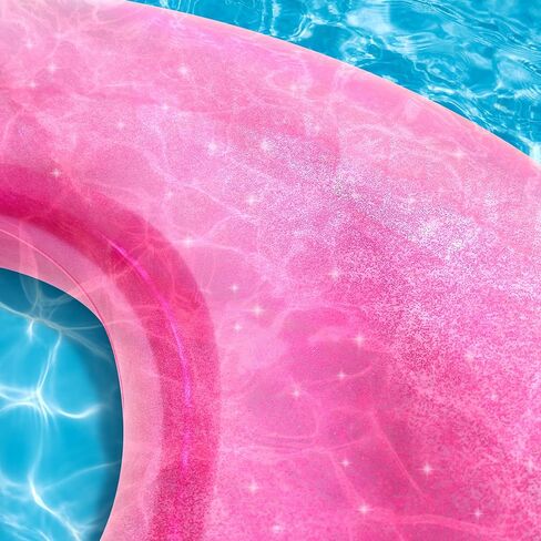 Playtek 41 inch Giant Pool Float Ring, Large Round Pirate Swim Tube, Durable Floats for Swimming on Beach, Pool, Water Sports in Kuwait