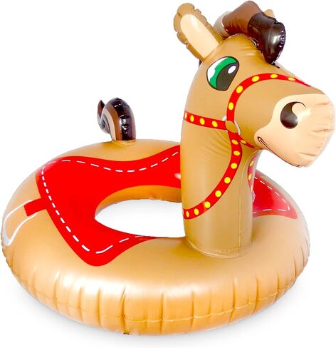 عوامة حمام السباحة من بلايتيك مقاس 40 بوصة، أنبوب سباحة، أنابيب عوامة متينة للسباحة على الشاطئ وحمام السباحة والرياضات المائية للبالغين والأطفال in Kuwait