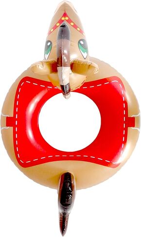 عوامة حمام السباحة من بلايتيك مقاس 40 بوصة، أنبوب سباحة، أنابيب عوامة متينة للسباحة على الشاطئ وحمام السباحة والرياضات المائية للبالغين والأطفال in Kuwait