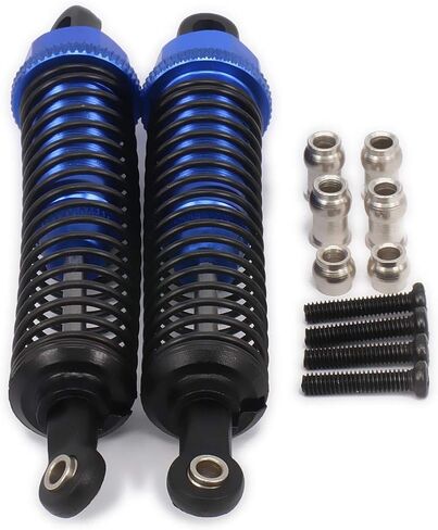 RC Adjustable Shocks Absorber Springs Set Upgrade Parts 283004 80mm 1/16 Buggy Truck Off-Road HPI HSP Traxxas Losi Axial Tamiya Redcat Car in Saudi Arabia
