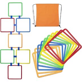 مجموعة مربعات حجلة بلاستيكية كبيرة من تي دي ار اس بي ال واي لا حاجة للطباشير للعب في الاماكن المغلقة والمفتوحة كاملة مع موصلات وشنطة حمل in Kuwait