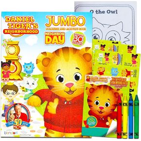 Daniel Tiger Coloring and Activity Book Set with Stickers and Crayons in Kuwait