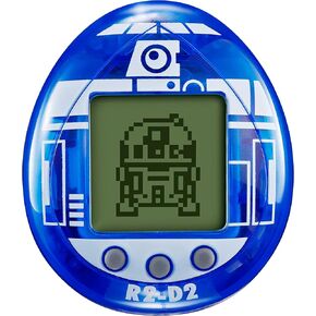Tamagotchi 88821 Star Wars R2D2 Virtual Pet Droid with Mini-Games, Animated Clips, Extra Modes & Key Chain-(White), Multicolour in Kuwait