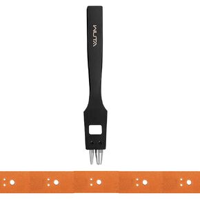 WUTA Brogue Style Leather Hole Punches 5 Holes Puncher Set DIY Hand Perforated Round Stitching Punch Tools Hole Cut for Leather Shoes Bags in Kuwait