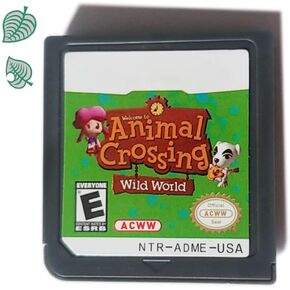 بطاقة ألعاب Animal Crossing من ACWW Wild World متوافقة مع أنواع مختلفة من وحدة التحكم بالشاشة (D) المزدوجة (S) in Kuwait