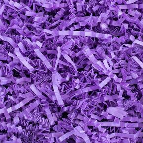 MagicWater Supply - 2 LB - Purple - Crinkle Cut Paper Shred Filler great for Gift Wrapping, Basket Filling, Birthdays, Weddings, Anniversaries, Valentines Day, and other occasions