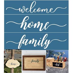 Alinacutle Hello Thankful Joy Silkscreen Stencil,Reusable Self-Adhesive Silk Screen Printing, Lettering Template,for Printing on Wood/Fabric/Paper, Home Decoration, 8.5" x 11" in Saudi Arabia