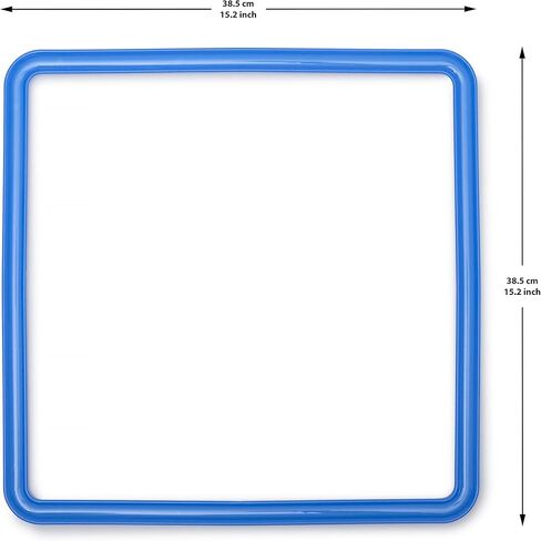 مجموعة مربعات حجلة بلاستيكية كبيرة من تي دي ار اس بي ال واي لا حاجة للطباشير للعب في الاماكن المغلقة والمفتوحة كاملة مع موصلات وشنطة حمل in Kuwait