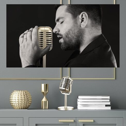 4 قطع من Zubebe ميكروفون قديم دعائم ميكروفون بلاستيكي عتيق لعبة ميكروفون وهمية للهالوين عيد الميلاد ديكور طاولة المسرح لحفلات الزفاف وأعياد الميلاد وحفلات التظاهر (أسود) in Kuwait