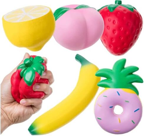 مستر بن- اسفنجيات جامبو بطيئة الارتفاع، 4 عبوات، حزمة اسفنجية، حيوانات اسفنجية، ألعاب ضغط للأطفال، لعبة اسفنجية، اسفنجي فيدجيت، اسفنجي لطيف، اسفنجي جامبو، اسفنجي كبير in Kuwait