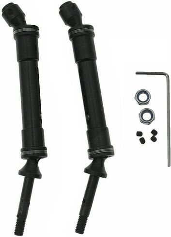 JINYI Rear Drive Shaft fits 1/10 Traxxas Slash 4X4 Rustler VXL Stampede 4X4 VXL (2 Pack) in Kuwait