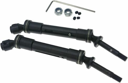 JINYI Rear Drive Shaft fits 1/10 Traxxas Slash 4X4 Rustler VXL Stampede 4X4 VXL (2 Pack) in Kuwait