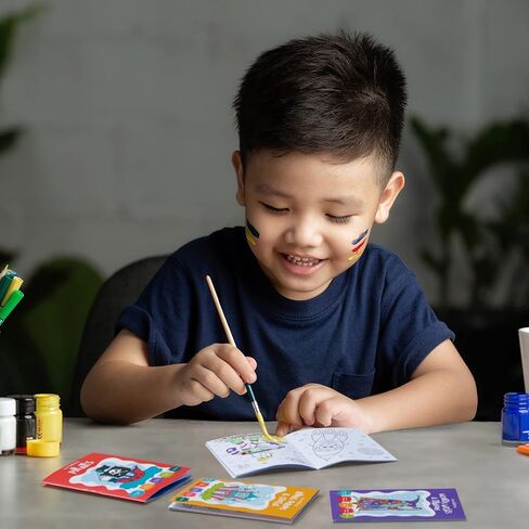 THE TWIDDLERS - 24 Pack 6 Themes Bulk Mini Coloring Books for Kids Ages 3+, Includes Farm & Wild Animals, Birds, Sea, Crawlies - Dinosaur Coloring Book Party Favor, Classroom Activity Books in Kuwait