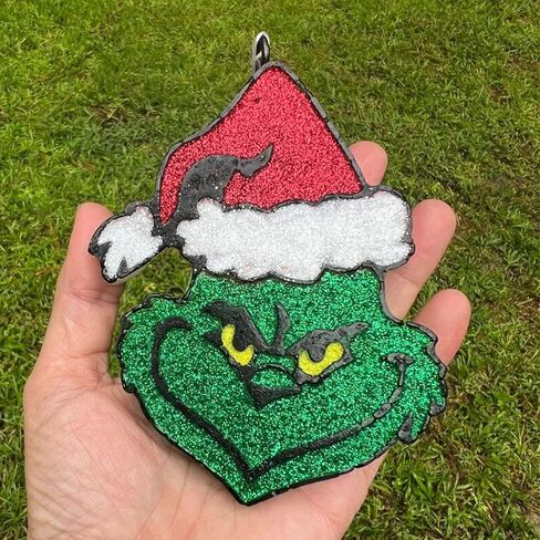 Christmas Freshie Mold, Large Silicone Mold for Aroma Beads, Car Freshies, Soap Candle Wax Clay Plaster Making, Epoxy Resin Casting, DIY Craft, Xmas Home Decor in Saudi Arabia
