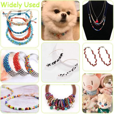 Beads for Bracelets Kit 10000pcs 3mm Glass Seed Beads Multi Color and 280pcs Alphabet Letter Beads for DIY Jewelry Name Bracelets Making and Crafts in Saudi Arabia