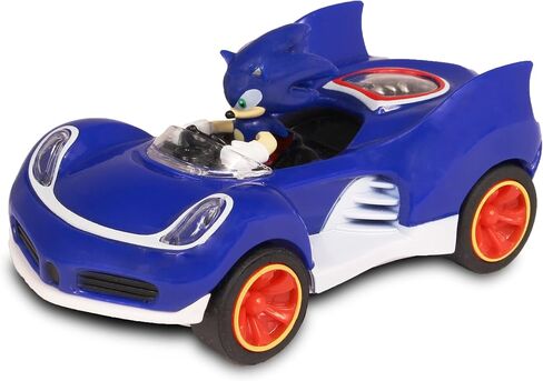 NKOK Sonic The Hedgehog All-Stars Racing Transformed Pull Back Racer - Sonic; No Batteries Required; Pull Back, Let go, and Watch Sonic Race in Saudi Arabia