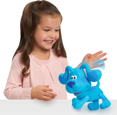 Blue's Clues & You! Walk & Play Blue, Walking and Barking Interactive Pet, Kids Toys for Ages 3 Up by Just Play in Saudi Arabia