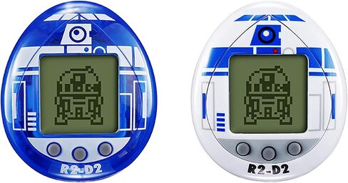 Tamagotchi 88821 Star Wars R2D2 Virtual Pet Droid with Mini-Games, Animated Clips, Extra Modes & Key Chain-(White), Multicolour in Kuwait
