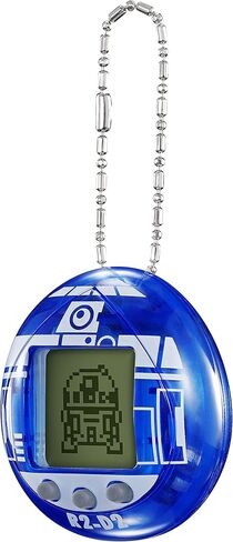 Tamagotchi 88821 Star Wars R2D2 Virtual Pet Droid with Mini-Games, Animated Clips, Extra Modes & Key Chain-(White), Multicolour in Kuwait