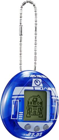 Tamagotchi 88821 Star Wars R2D2 Virtual Pet Droid with Mini-Games, Animated Clips, Extra Modes & Key Chain-(White), Multicolour in Kuwait