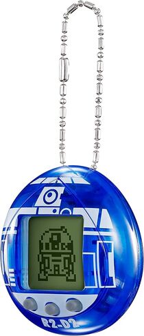 Tamagotchi 88821 Star Wars R2D2 Virtual Pet Droid with Mini-Games, Animated Clips, Extra Modes & Key Chain-(White), Multicolour in Kuwait