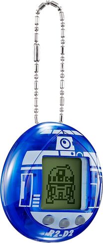 Tamagotchi 88821 Star Wars R2D2 Virtual Pet Droid with Mini-Games, Animated Clips, Extra Modes & Key Chain-(White), Multicolour in Kuwait